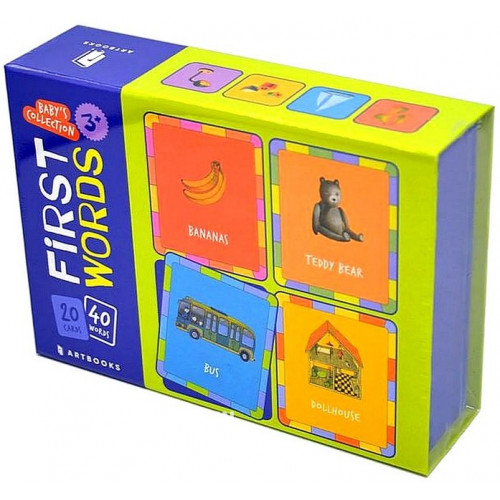 Набір карток. Baby collection. The first words., Таберко Катерина Набір карток. Baby collection. The first words., Таберко Катерина