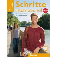 Schritte international Neu 4, Kursbuch + Arbeitsbuch + CD zum Arbeitsbuch ISBN: 9783196010848 