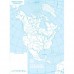 Контурні карти. Географія материків і океанів. 7 клас