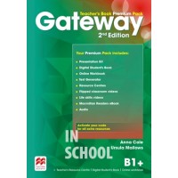 Gateway 2nd Edition B1+ Teacher's Book Premium Pack ISBN: 9780230473164