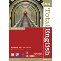 New Total English Intermediate Students' Book (with Active Book CD-ROM) ISBN: 9781408267189