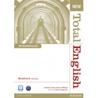 New Total English Intermediate WB-key+Audio CD ISBN: 9781408267363
