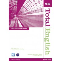 New Total English Pre-intermediate Workbook (with Key) and Audio CD ISBN: 9781408267370