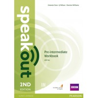 Speakout 2nd Edition Pre-intermediate Workbook with key ISBN: 9781447976974